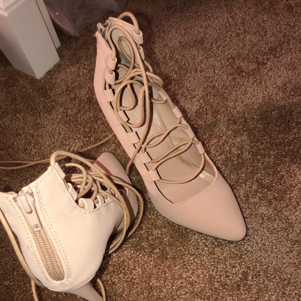 Charlotte Russe Lace up heels